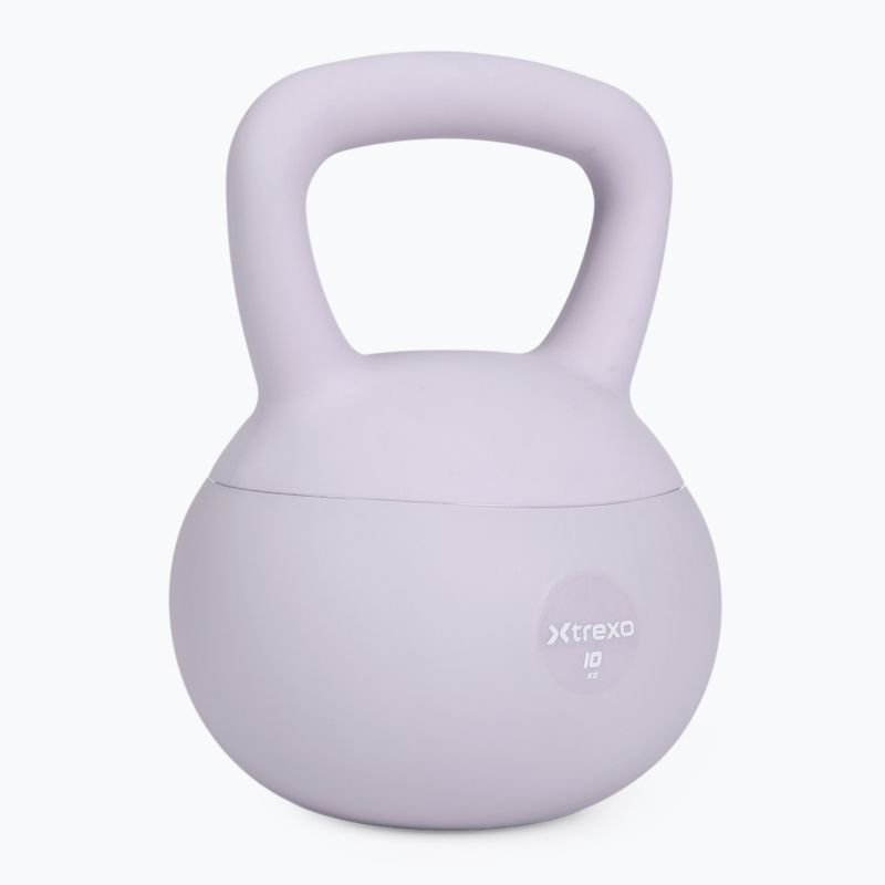 Kettlebell moale XTREXO 10 kg purple 7