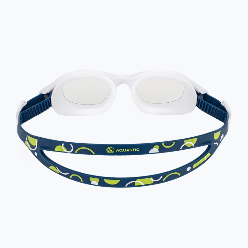 Ochelari de înot pentru copii AQUASTIC Spinny blue 10