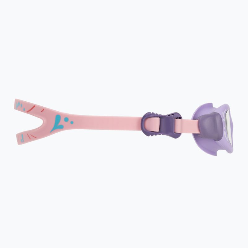 Ochelari de înot pentru copii AQUASTIC Spinny purple 4