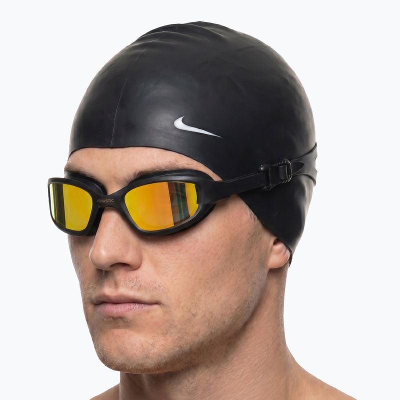 Ochelari înot AQUASTIC Vili black 4