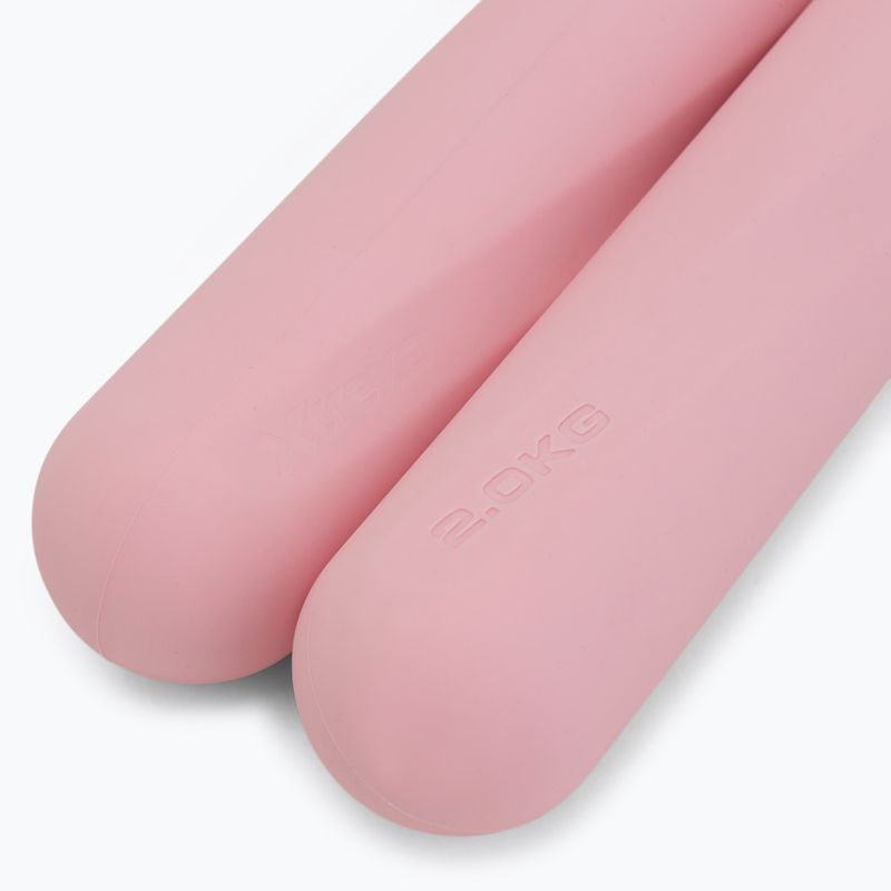Set de gantere XTREXO SCULPT 2 x 2 kg pink 5