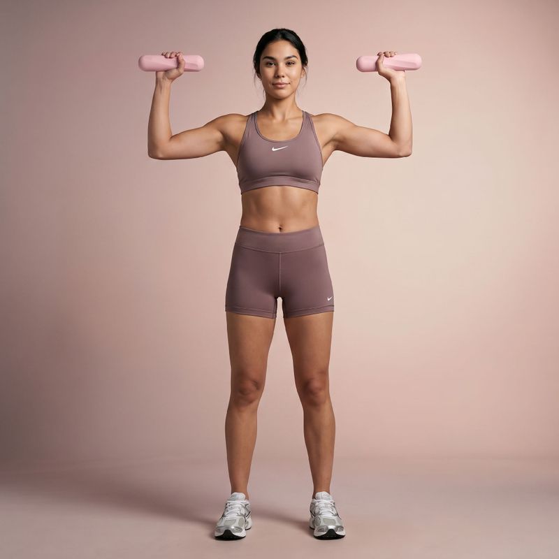 Set de gantere XTREXO SCULPT 2 x 2 kg roz 5