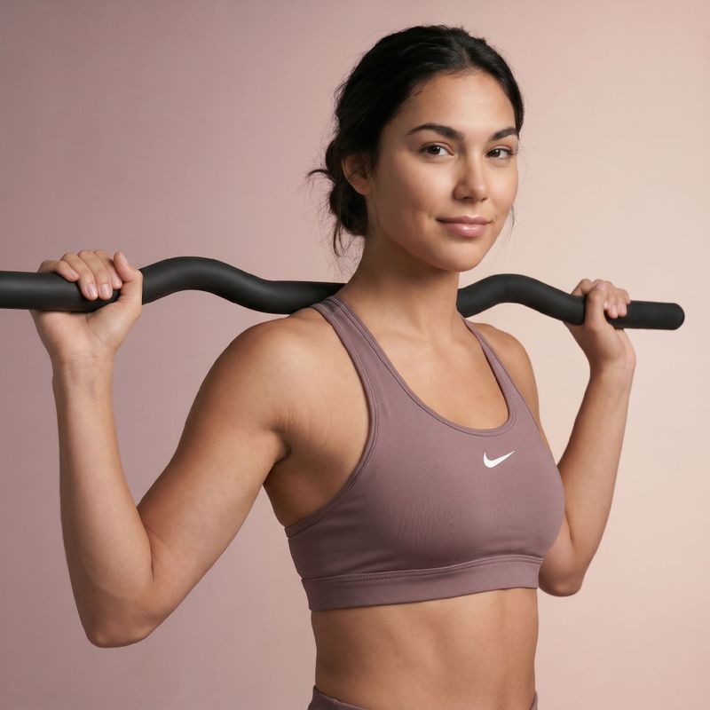 Bară curbată XTREXO SCULPT 110 cm neagră 5