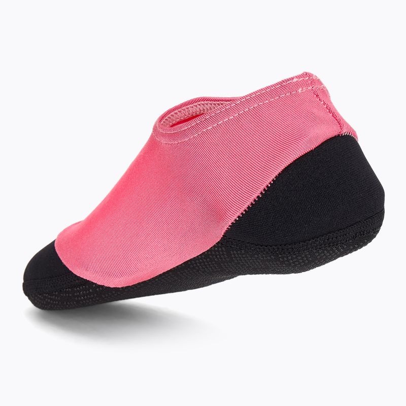 Șosete de piscină pentru copii AQUASTIC Seavie Anti-Slip roz 2