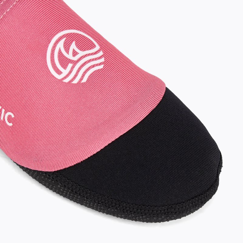 Șosete de piscină pentru copii AQUASTIC Seavie Anti-Slip roz 4