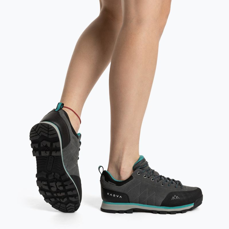 Încălțăminte trekking pentru femei KADVA Stride Low WaterProof gray / blue / black 2