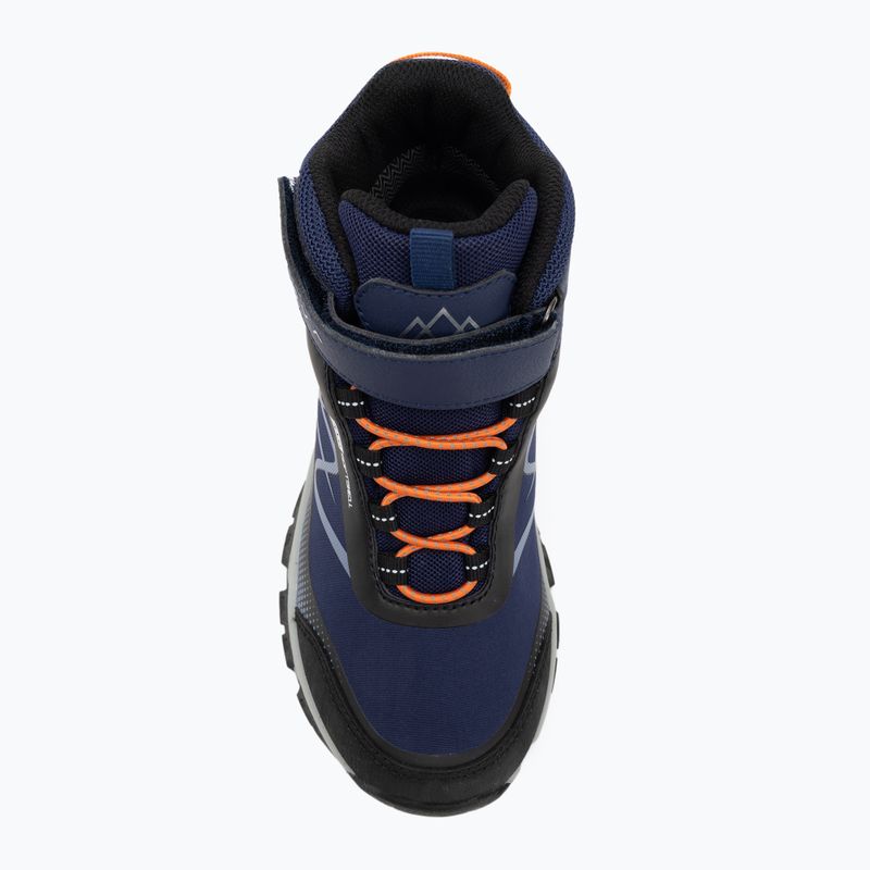 Încălțăminte de drumeție pentru copii KADVA Rocky Trail Mid WaterProof Softshell bleumarin 8
