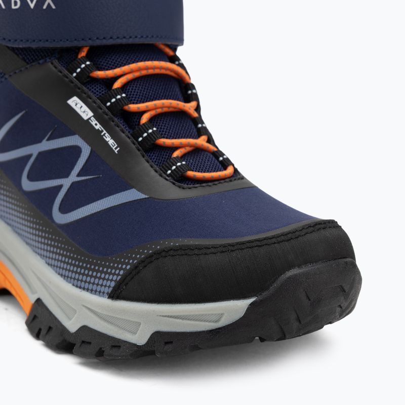 Încălțăminte de drumeție pentru copii KADVA Rocky Trail Mid WaterProof Softshell bleumarin 10