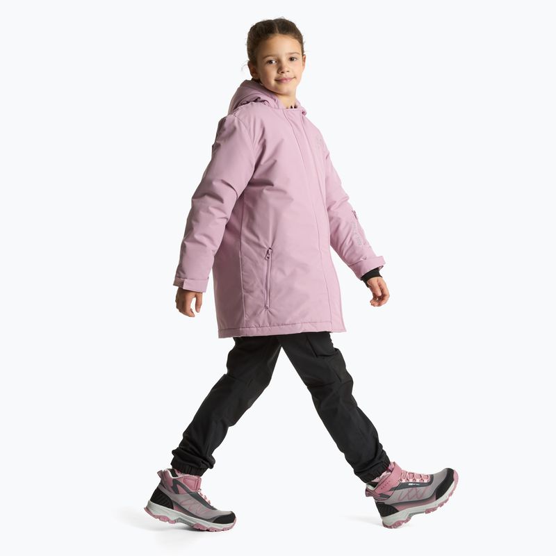 Încălțăminte trekking pentru copii KADVA Rocky Trail Mid WaterProof Softshell gray / pink 3