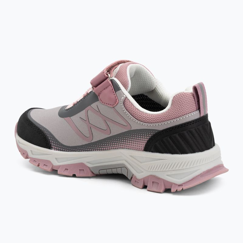 Încălțăminte trekking pentru copii Kadva Rocky Trail Low WaterProof Softshell gray / pink 6
