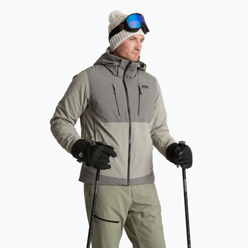 Mănuși de schi KADVA Mountain Flow Pro piele 3M Thinsulate negru 5