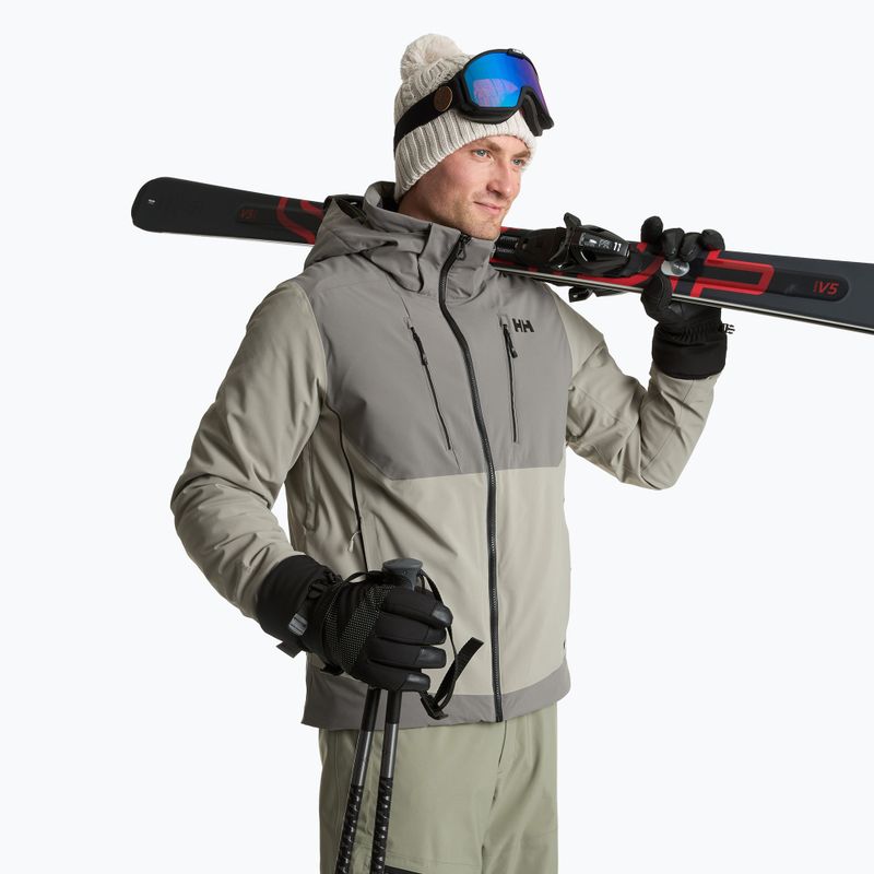 Mănuși de schi KADVA Mountain Flow Pro piele 3M Thinsulate negru 6