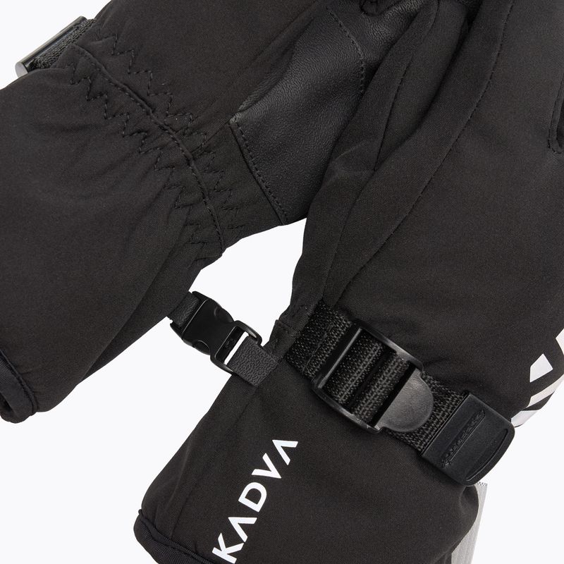 Mănuși pentru copii KADVA Mountain Flow negru 9