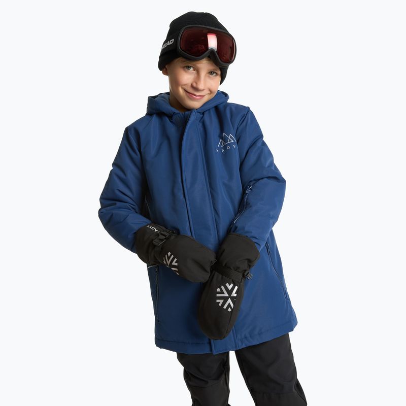 Mănuși pentru copii KADVA Mountain Flow One negru 2