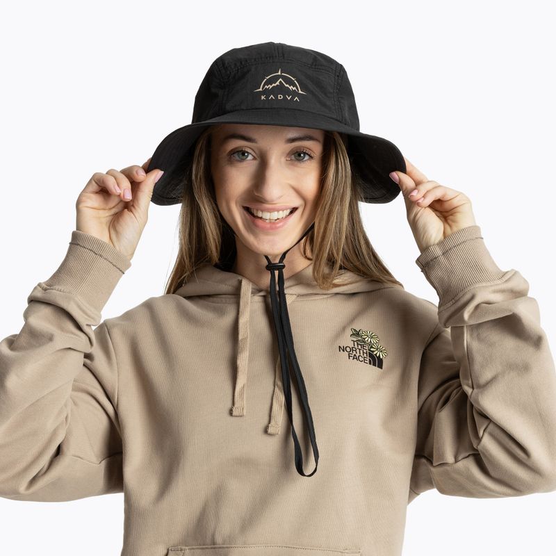 Pălărie KADVA Hiker Hat reglabilă neagră 4
