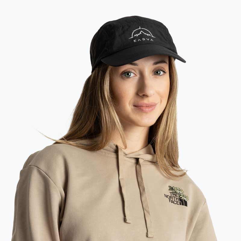 Șapcă cu cozoroc KADVA Hiker Cap negru 4
