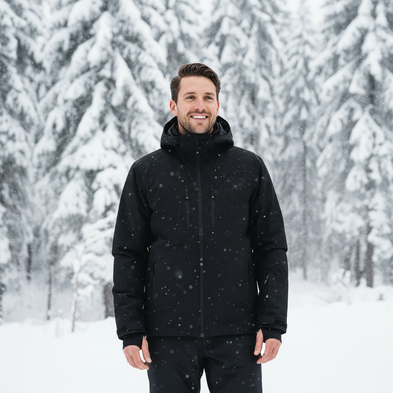 Geacă de schi pentru bărbați KADVA Edge X Jacket neagră 13