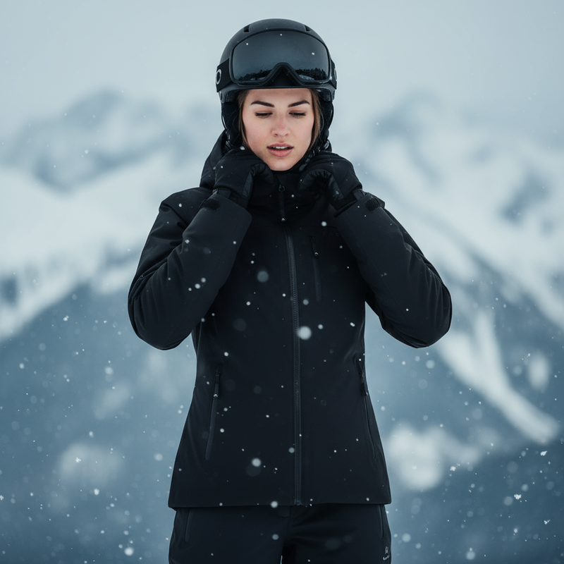 Geacă de schi damă KADVA Edge X Jacket negru 14