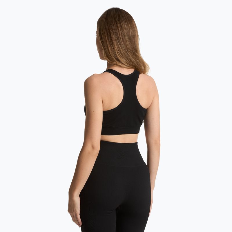 Sutien pentru antrenament XTREXO Rexi Up Seamless Bra black 3