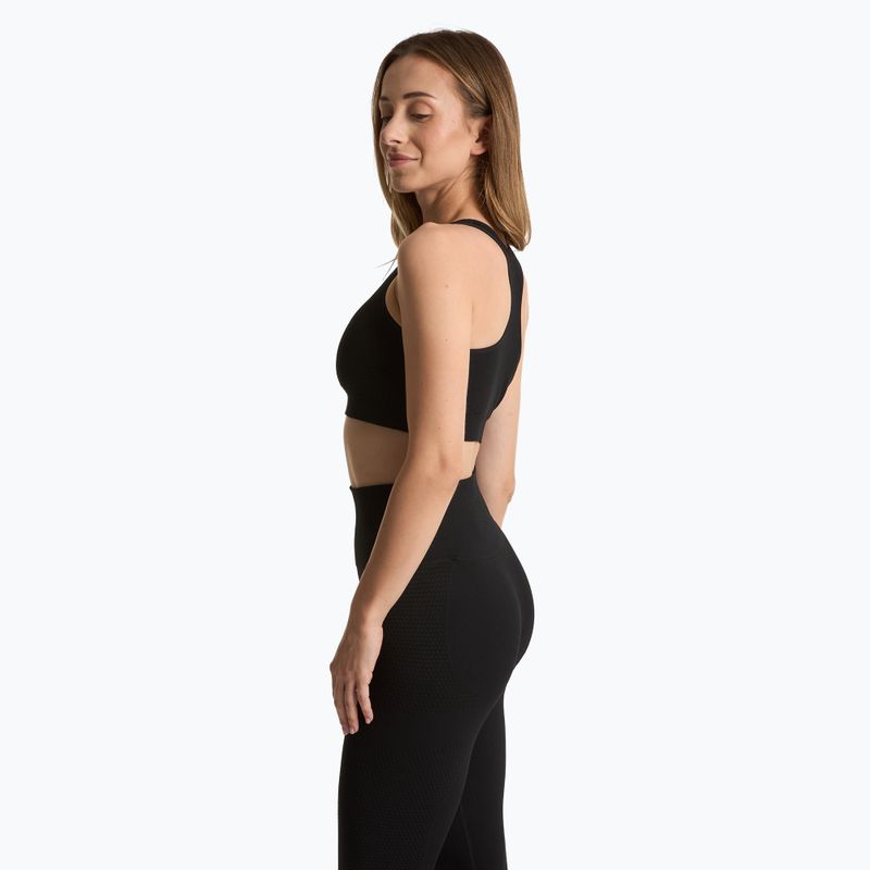 Sutien pentru antrenament XTREXO Rexi Up Seamless Bra black 4