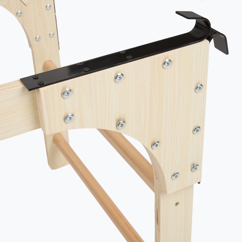 Scară gimnastică cu bară XTREXO LW100 wooden 8