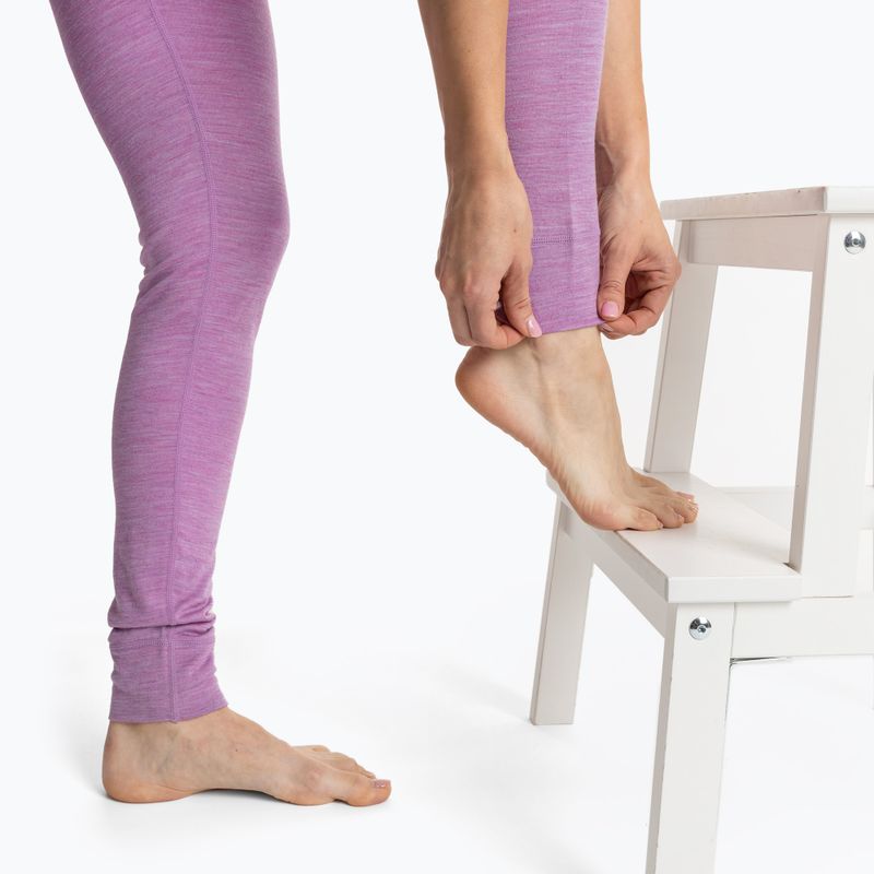 Set de lenjerie termoactivă pentru femei WOOLCANO Merino SET0543 mov 10