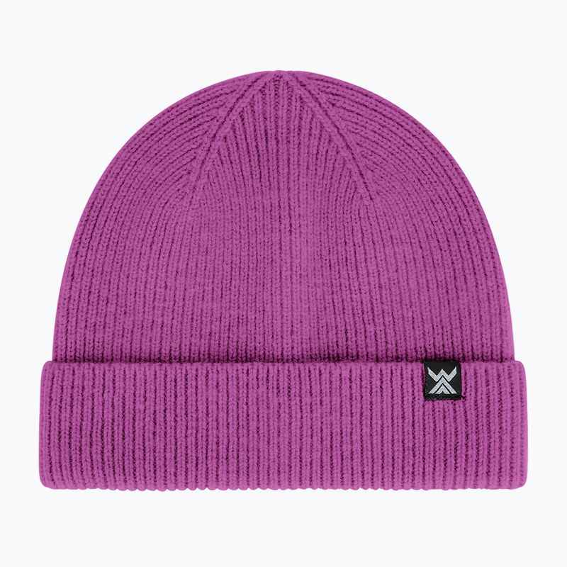 Căciulă de iarnă WOOLCANO Merino HAT0440 śiwkowy