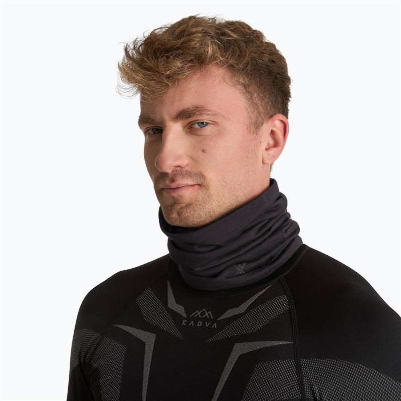 Guler WOOLCANO Merino SPT24-33 negru