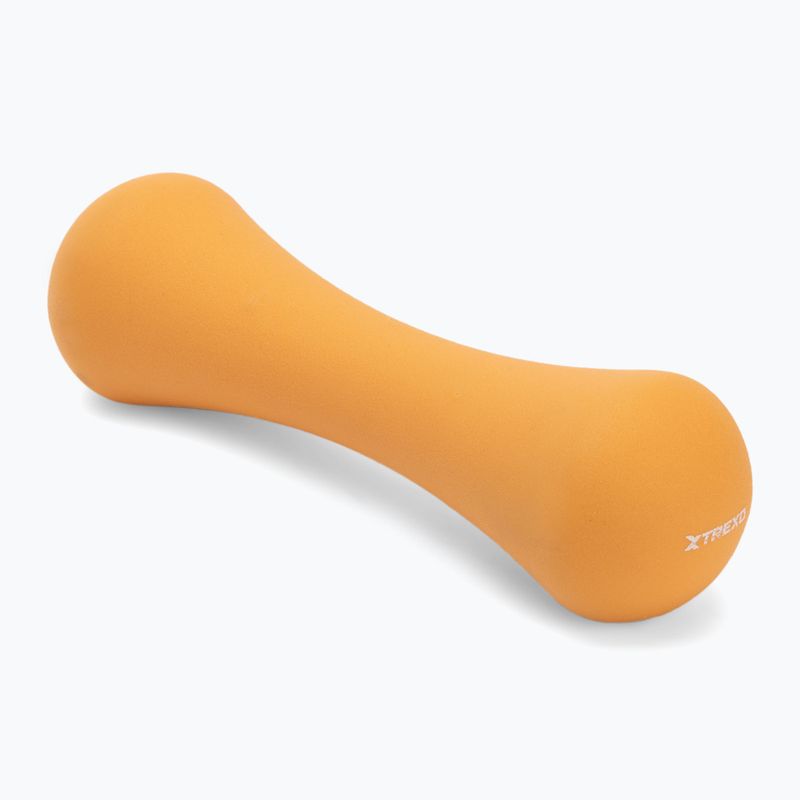 Halteră din neopren TREXO TX0-B4M009 1,5 kg portocaliu