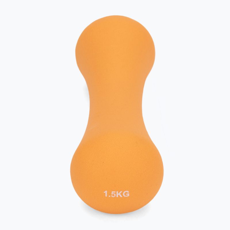 Halteră din neopren XTREXO TX0-B4M009 1,5 kg portocaliu 3