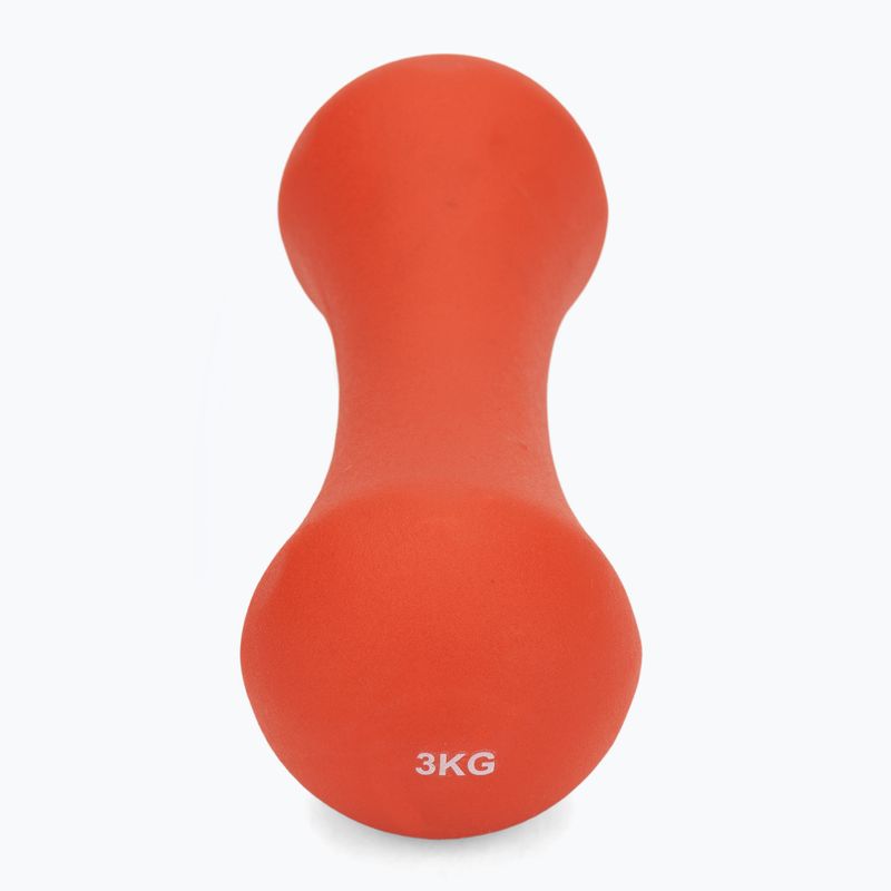 Halteră din neopren XTREXO TX0-B4M011 3 kg roșu 3
