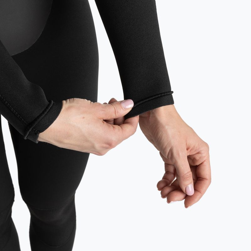 Costum de surfing pentru femei AQUASTIC din neopren 4/3 mm WAVEY negru 7