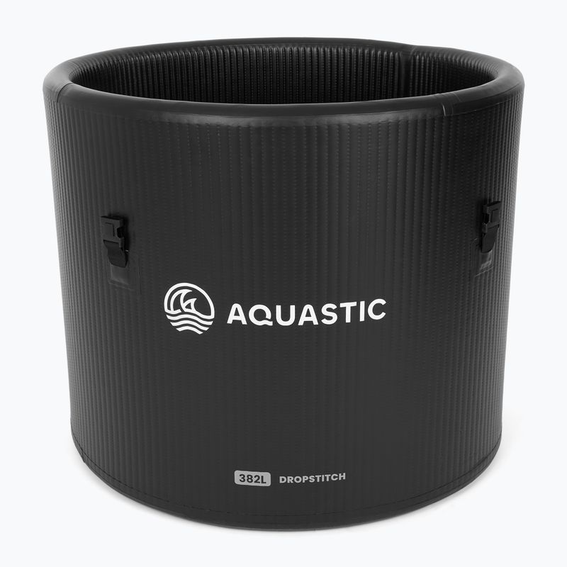 Piscină AQUASTIC do morsowania BrrFree 382L dropstitch negru 3