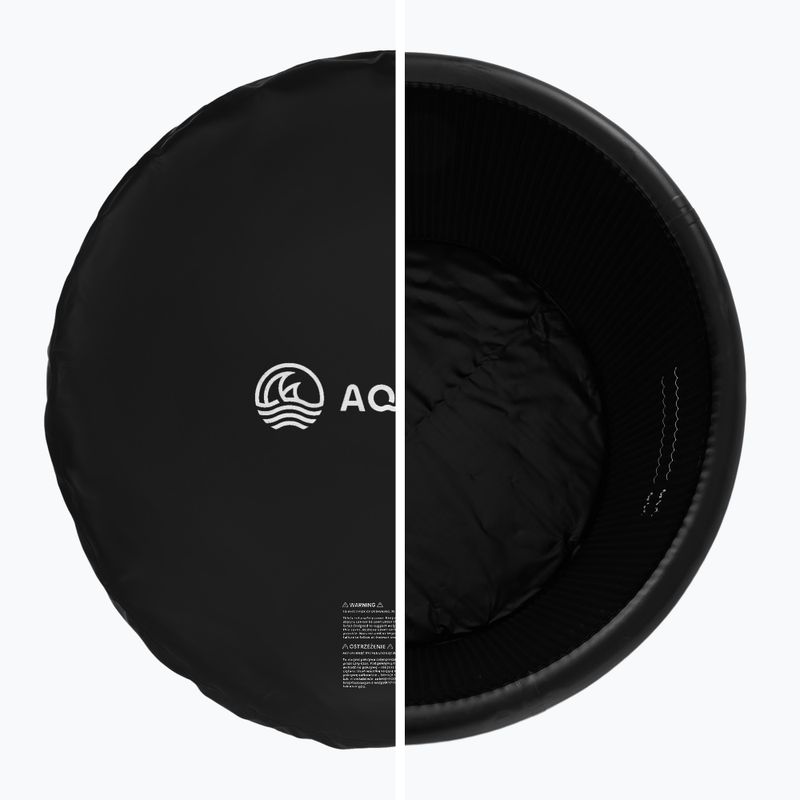 Set AQUASTIC piscina 382L cu agregat pentru băi în apă rece BrrFree negru 12