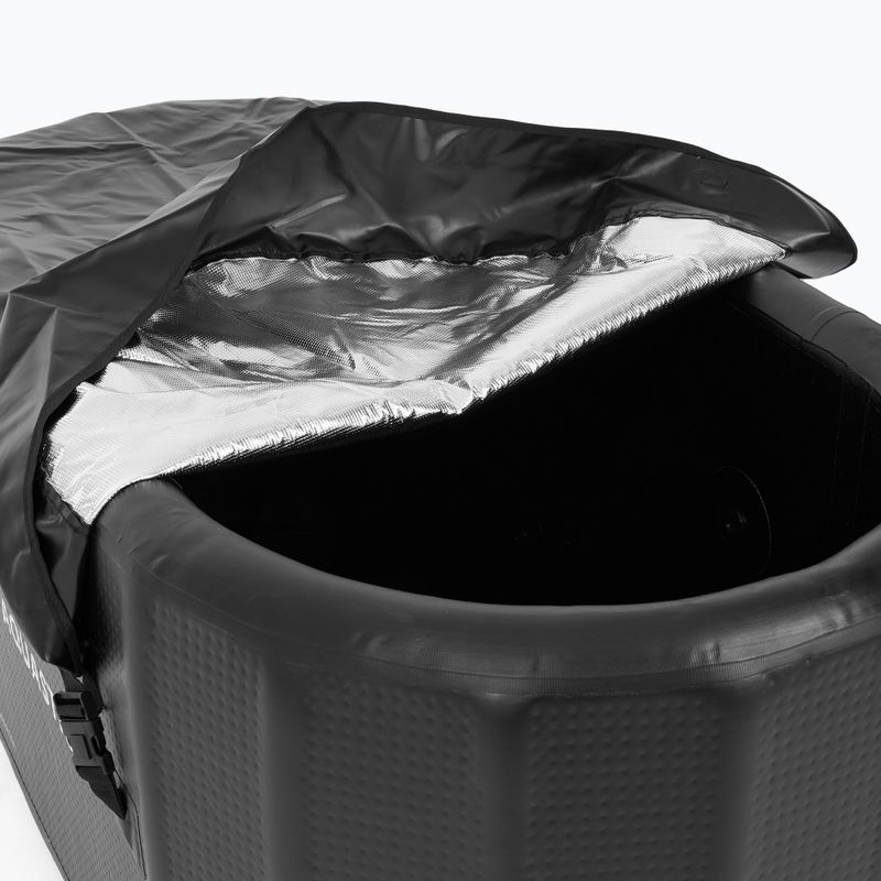 Piscină AQUASTIC do morsowania BrrFree 456L dropstitch negru 7