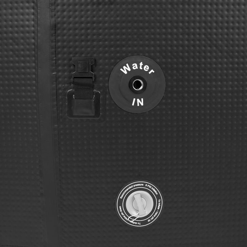 Piscină AQUASTIC do morsowania BrrFree 456L dropstitch negru 11
