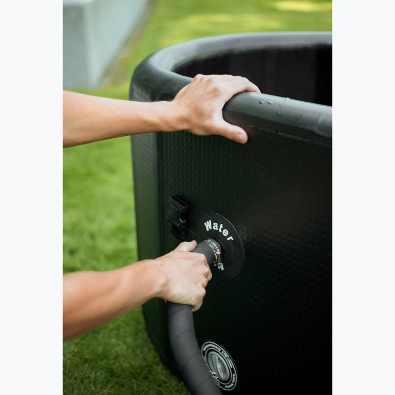 Piscină AQUASTIC do morsowania BrrFree 456L dropstitch negru 15