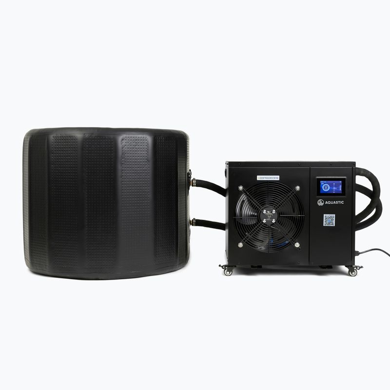 Set AQUASTIC piscină 456L cu agregat pentru băi în apă rece BrrFree negru 9