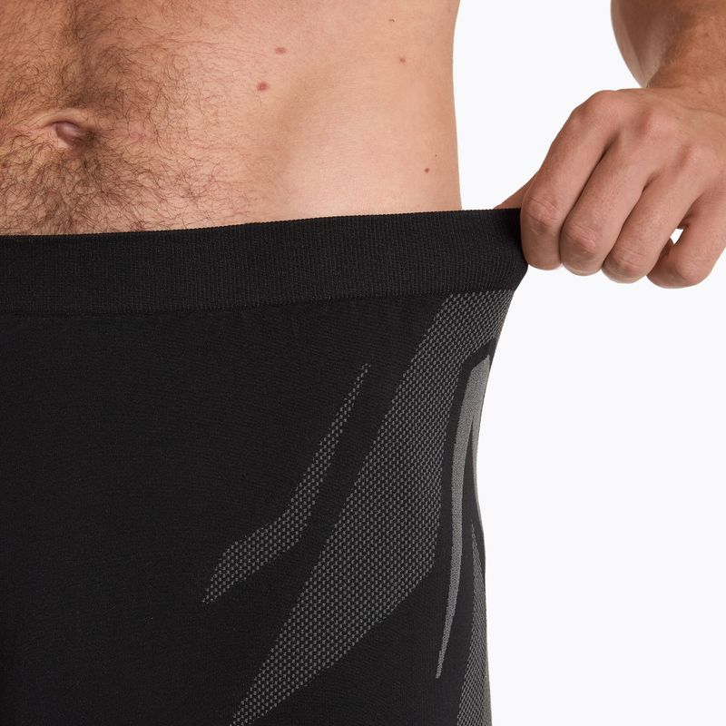 Set de lenjerie termică pentru bărbați KADVA ALPINESTEP COOLMAX THERMAL PRO DRY fără cusături negru 9