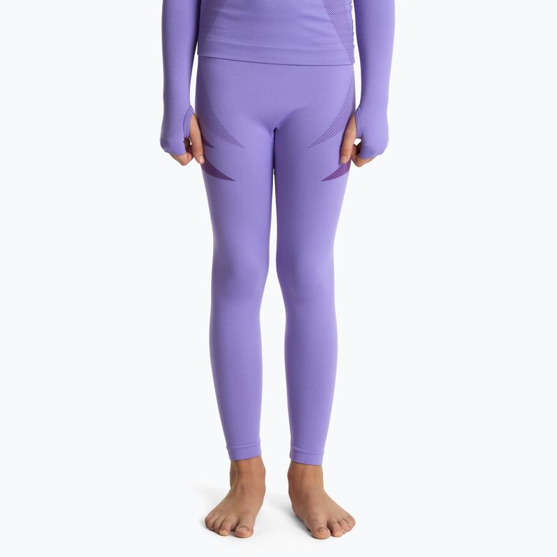 Set de lenjerie termică pentru copii KADVA ALPINESTEP THERMO LIGHT PLUS purple 6