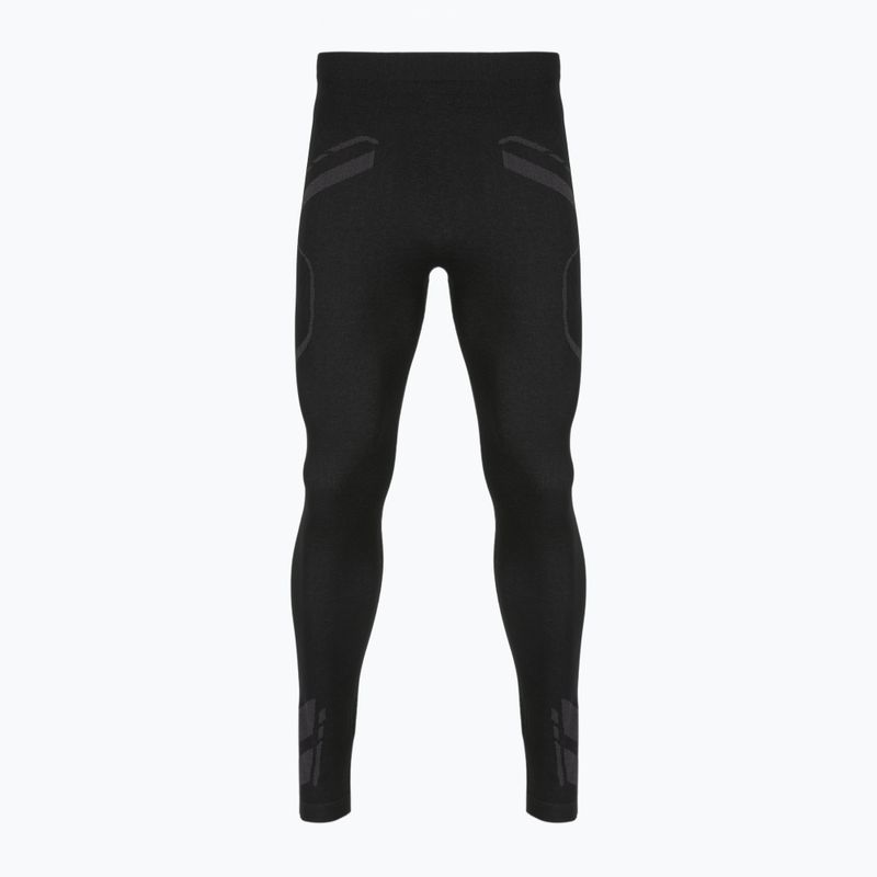 Pantaloni termoactivi pentru bărbați OneTeam ACHILL BAMBOO THERMO LIGHT PLUS black 5