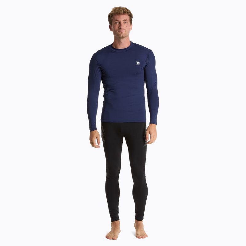 Longsleeve termoactiv OneTeam GOAL DRY PLUS navy blue 2
