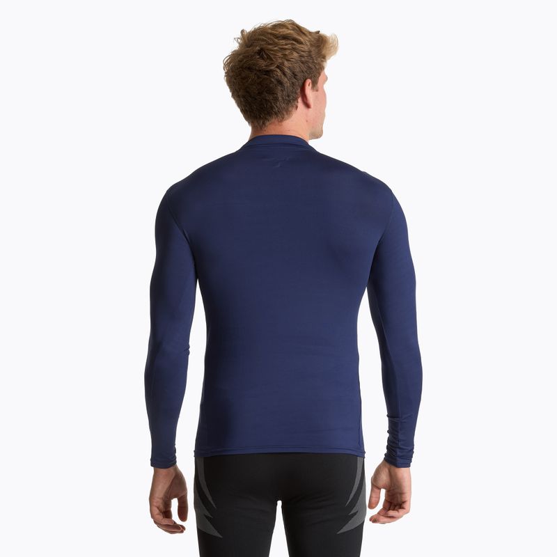 Longsleeve termoactiv OneTeam GOAL DRY PLUS navy blue 3