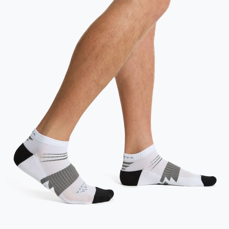 Șosete KADVA Stride Coolmax Low Cut 2 perechi alb
