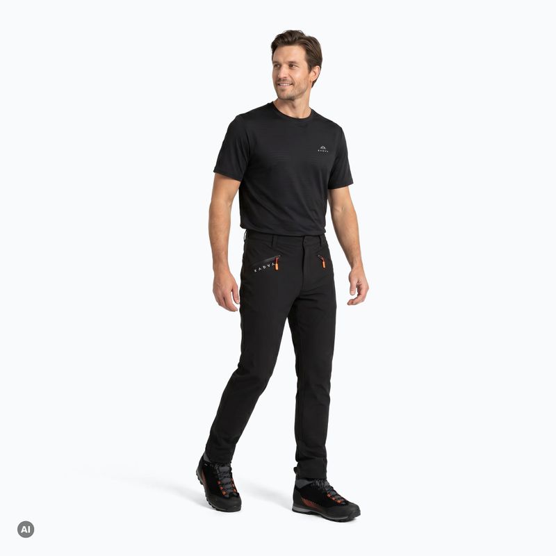 Încălțăminte de drumeție pentru bărbați KADVA Nevra Mid WP negru 4