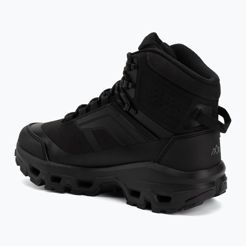 Încălțăminte de drumeție pentru bărbați KADVA Obsidian Mid WP negru 8