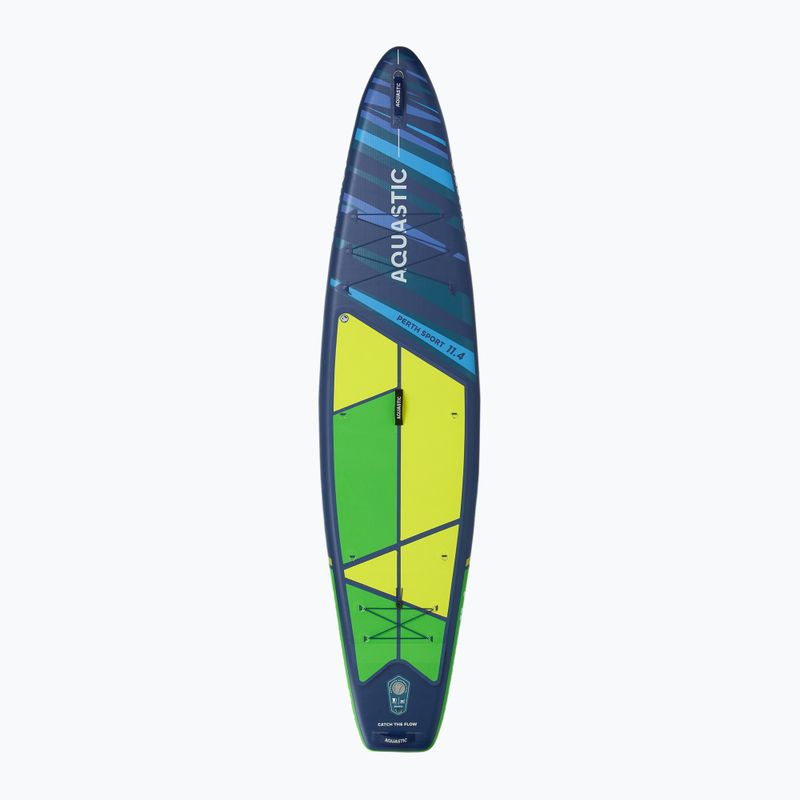 Set placă SUP gonflabilă AQUASTIC Perth Sport 11'4" MSL allround green 3