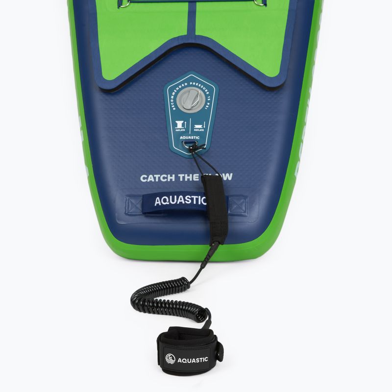 Set placă SUP gonflabilă AQUASTIC Perth Sport 11'4" MSL allround green 12