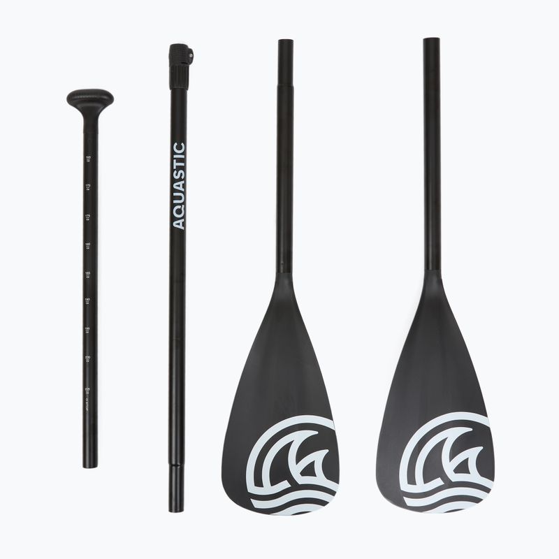 Set placă SUP gonflabilă AQUASTIC Perth Sport 11'4" MSL allround orange 14