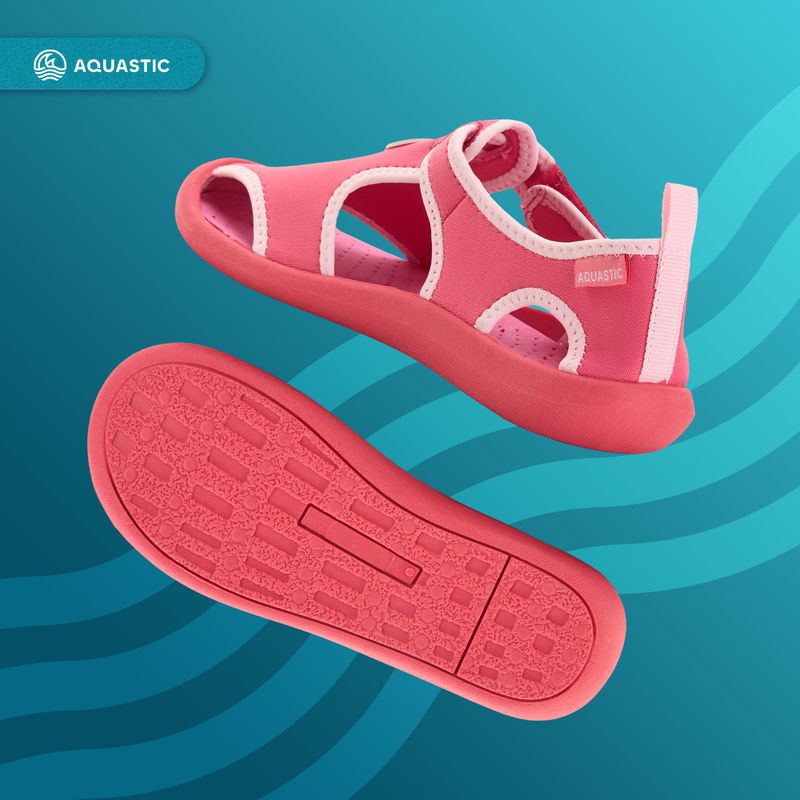 Sandale pentru copii AQUASTIC Noni roz 8